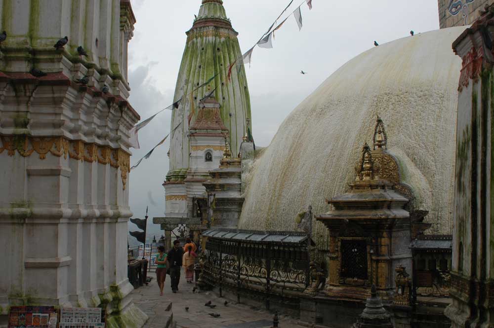 15 - Nepal - Kathmandu, stupa de Svayambhu Mahachaitya